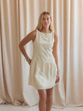 Drop Waist Sleeveless Mini Dress