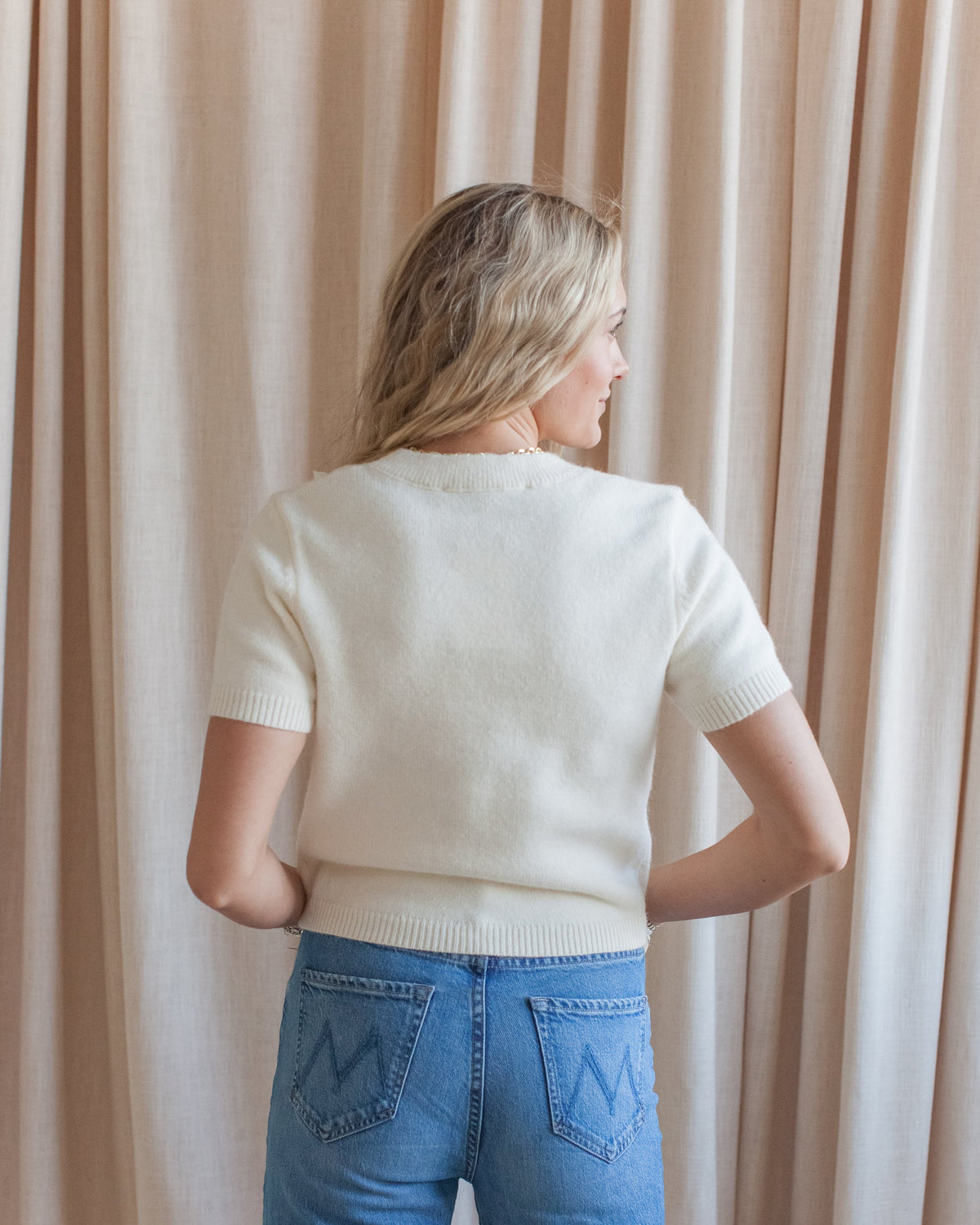 Bow Detail Knit Top